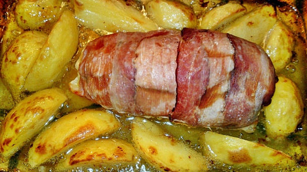 Kuracie prsia plnené petržlenovým maslom (fotorecept) - obrázok 13