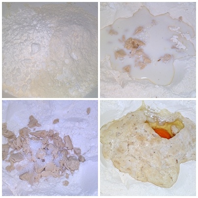 Jablkový prsteňový kysnutý koláč (fotorecept) - obrázok 1