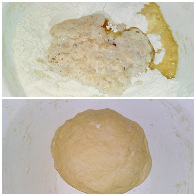 Jablkový prsteňový kysnutý koláč (fotorecept) - obrázok 2