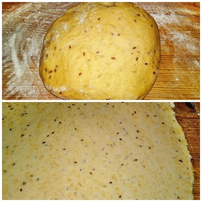 Vláčne prekladané pagáče s ľanovými semienkami (fotorecept) - obrázok 3