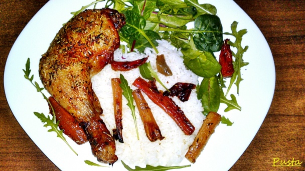 Pomaly pečené kuracie stehná na masle s bylinkami (fotorecept) - obrázok 12