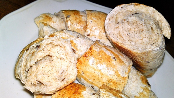 Grahamové rohlíky s ľanovými semienkami a rascou (fotorecept) - obrázok 13