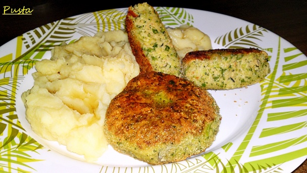 Brokolicové fašírky s tekvicovými semienkami a sezamom (fotorecept) - obrázok 13