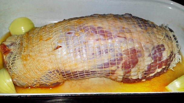 Pečené jahňacie stehno na Chardonnay, citrusoch a bylinkách (fotorecept) - obrázok 4