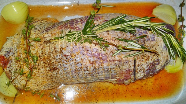 Pečené jahňacie stehno na Chardonnay, citrusoch a bylinkách (fotorecept) - obrázok 7