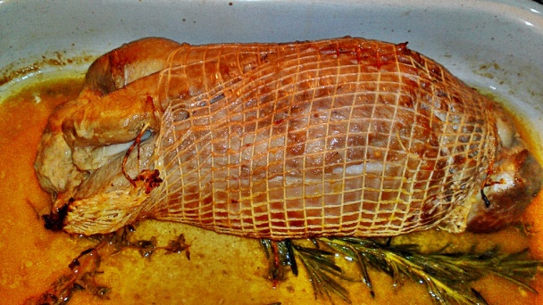 Pečené jahňacie stehno na Chardonnay, citrusoch a bylinkách (fotorecept) - obrázok 9