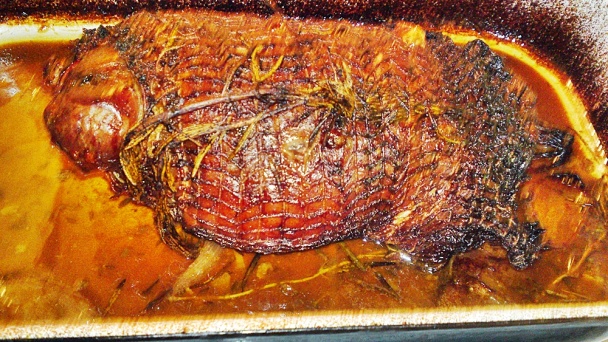 Pečené jahňacie stehno na Chardonnay, citrusoch a bylinkách (fotorecept) - obrázok 10