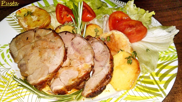 Pečené jahňacie stehno na Chardonnay, citrusoch a bylinkách (fotorecept) - obrázok 12