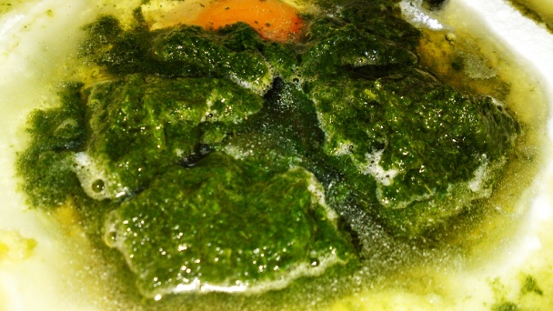 Špenátové halušky s vajcom (fotorecept) - obrázok 5