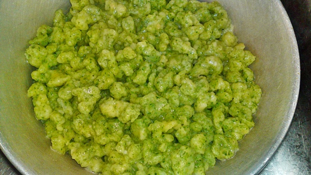 Špenátové halušky s vajcom (fotorecept) - obrázok 8