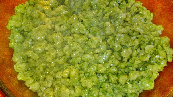 Špenátové halušky s vajcom (fotorecept) - obrázok 9