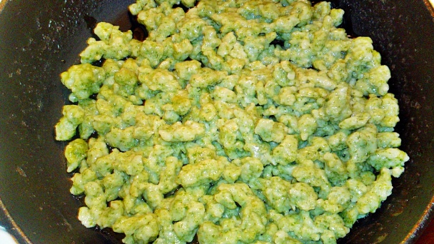 Špenátové halušky s vajcom (fotorecept) - obrázok 10