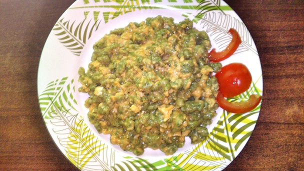 Špenátové halušky s vajcom (fotorecept) - obrázok 13