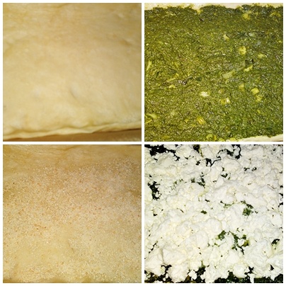 Slaný koláč so špenátom a fetou (fotorecept) - obrázok 6