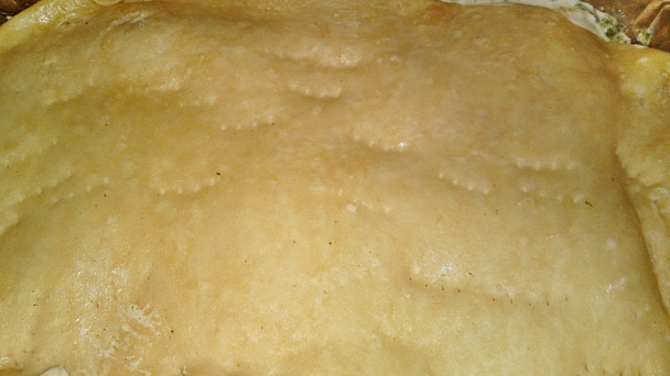 Slaný koláč so špenátom a fetou (fotorecept) - obrázok 10