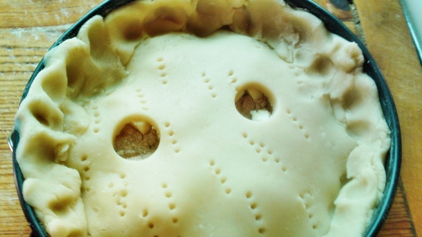 Jablkový koláč s karamelom (fotorecept) - obrázok 10