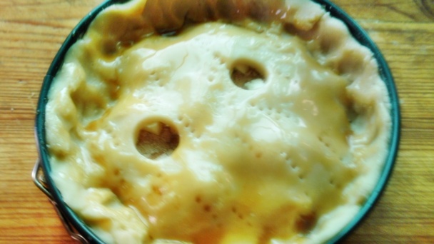 Jablkový koláč s karamelom (fotorecept) - obrázok 11