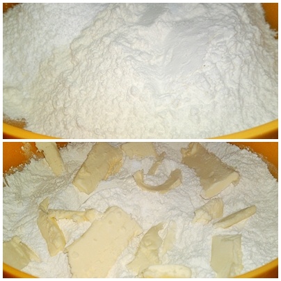 Jablkový koláč s marhuľovým džemom a s rumom (fotorecept) - obrázok 1