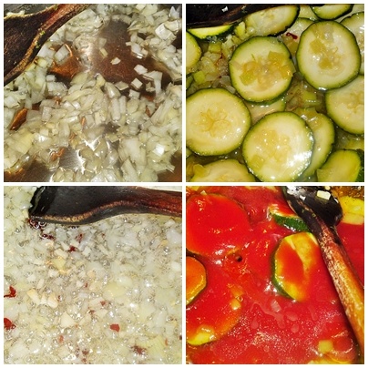 Jahňacie guľky so syrovou čiapočkou v paradajkovej omáčke s cuketou (fotorecept) - obrázok 5