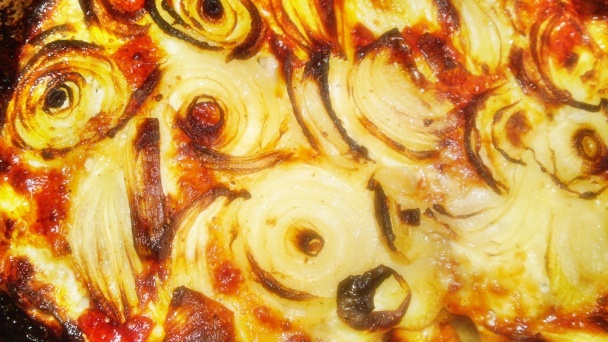 Pečené bravčové pliecko na iný spôsob s jablkovou kašou a zemiakovými pampúšikmi (fotorecept) - obrázok 7