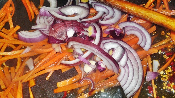 Opražané spaghetti so zeleninou (fotorecept) - obrázok 9