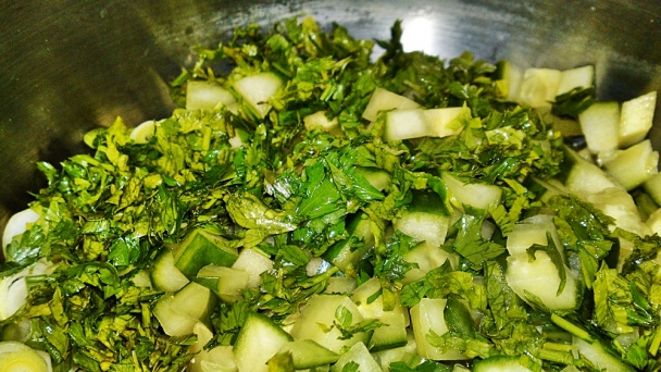 Studená zelená jogurtová polievka (fotorecept) - obrázok 7