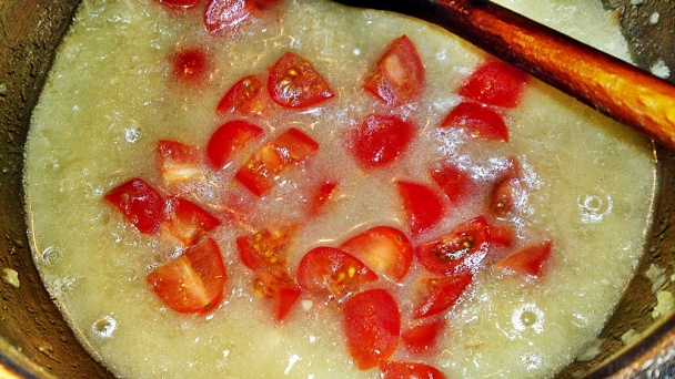 Paprikáš z kuracích pŕs so šampiňónmi (fotorecept) - obrázok 6