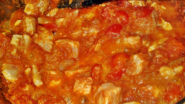 Paprikáš z kuracích pŕs so šampiňónmi (fotorecept) - obrázok 9