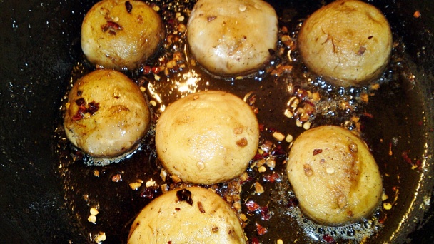 Pikantné oprážané šampiňóny (fotorecept) - obrázok 5