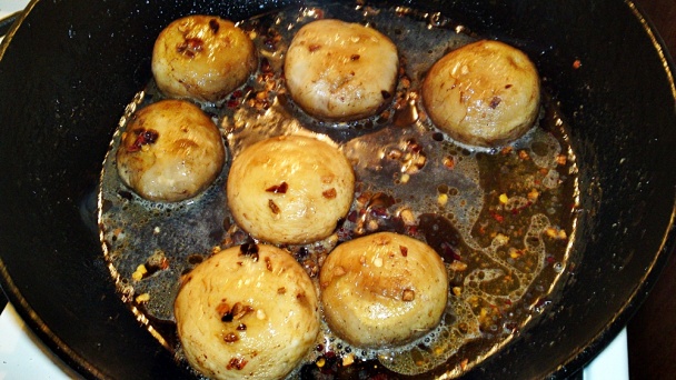 Pikantné oprážané šampiňóny (fotorecept) - obrázok 7