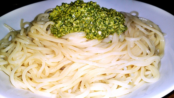 Pesto z rukoly na spaghetti (fotorecept)  - obrázok 13
