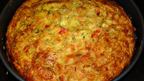 Slaná cuketová torta (fotorecept) - obrázok 15