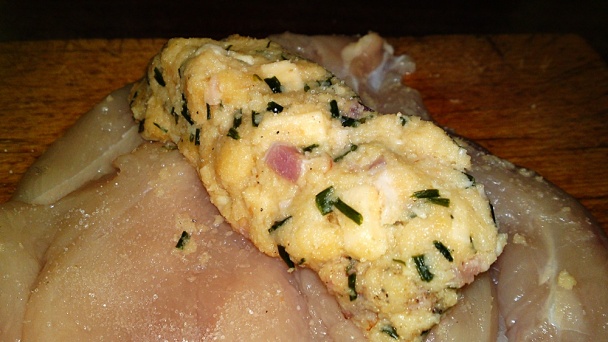 Plnená roláda z kuracích pŕs s citrónovou omáčkou (fotorecept) - obrázok 5