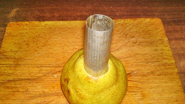 Jablkovo-hruškový šalát s jogurtovo-nivovým krémom a špenátom (fotorecept) - obrázok 7