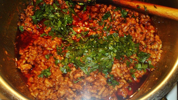 Pide s náplňou z mletého jahňacieho mäsa (fotorecept) - obrázok 4