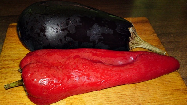 Pikantná baklažánovo-paprikovo-paradajková nátierka (fotorecept) - obrázok 1