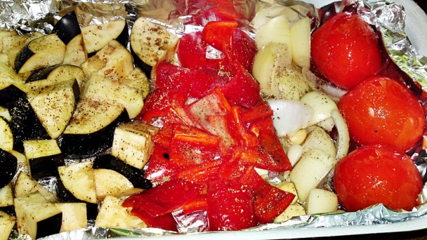 Pikantná baklažánovo-paprikovo-paradajková nátierka (fotorecept) - obrázok 6