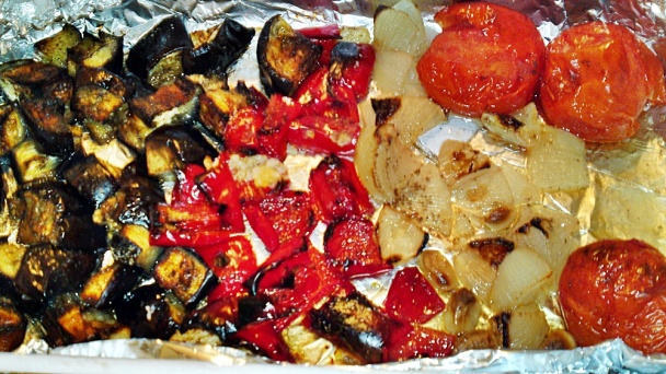 Pikantná baklažánovo-paprikovo-paradajková nátierka (fotorecept) - obrázok 7