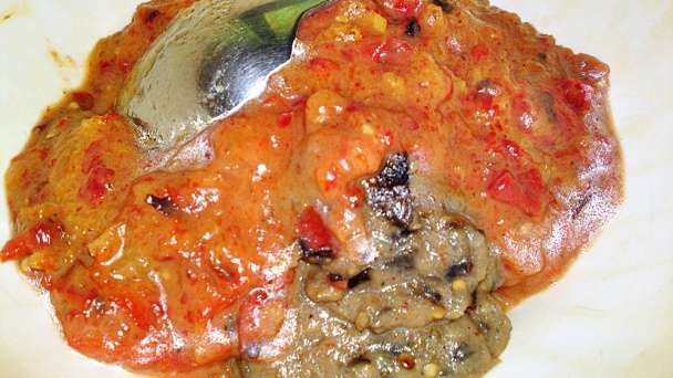 Pikantná baklažánovo-paprikovo-paradajková nátierka (fotorecept) - obrázok 10