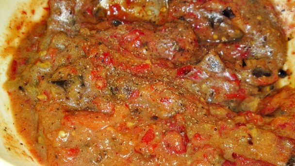 Pikantná baklažánovo-paprikovo-paradajková nátierka (fotorecept) - obrázok 11