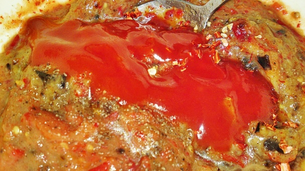 Pikantná baklažánovo-paprikovo-paradajková nátierka (fotorecept) - obrázok 14