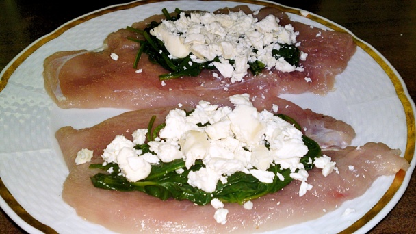 Morčacie prsia plnené fetou a špenátom (fotorecept) - obrázok 7