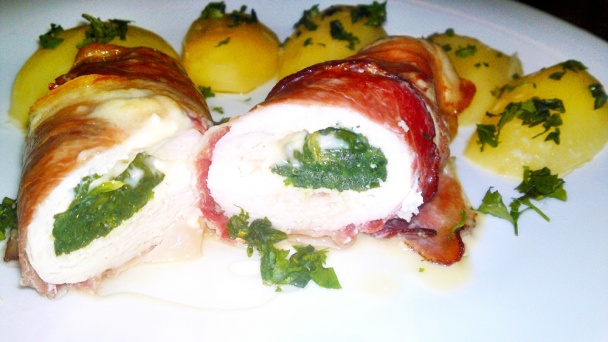 Morčacie prsia plnené fetou a špenátom (fotorecept) - obrázok 12