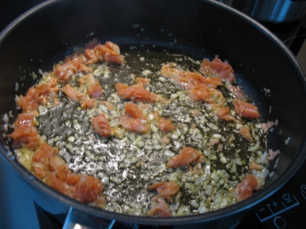 Pappardelle s lososom, kaviárom a krevetami (fotorecept) - obrázok 3