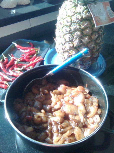 Kuracie prsia na chilli a mede - obrázok 1