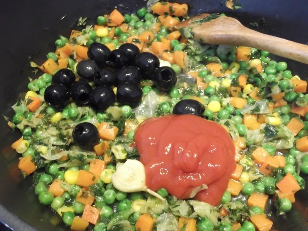 Penne so zeleninou a olivami (fotorecept) - obrázok 3