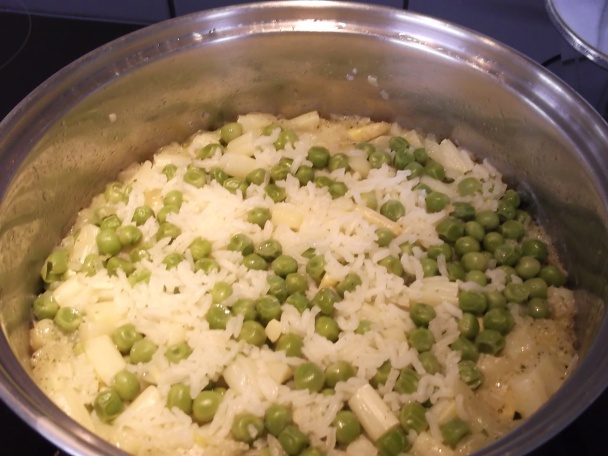 Špargľa na spôsob rizota (fotorecept) - obrázok 2