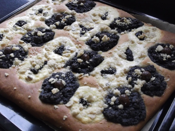 Kysnutý koláč tvarohovo-makový (fotorecept) - obrázok 2