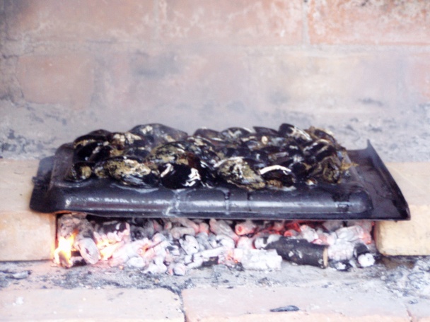 Dagnije na žaru/mušle slávky na grile - obrázok 1