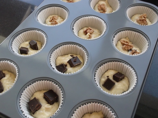 Muffiny s prekvapením na gulášku-hrnčekové (fotorecept) - obrázok 4